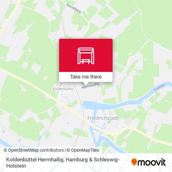 Koldenbüttel Herrnhallig map