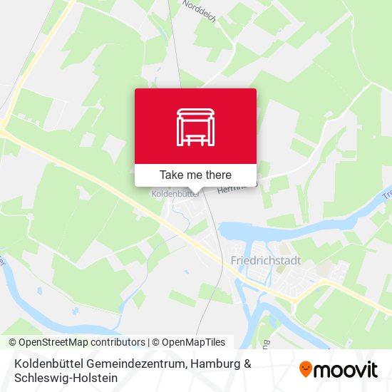 Koldenbüttel Gemeindezentrum map