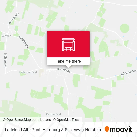 Карта Ladelund Alte Post