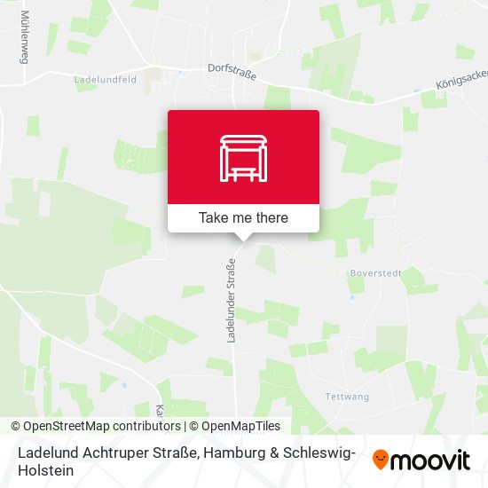 Ladelund Achtruper Straße map