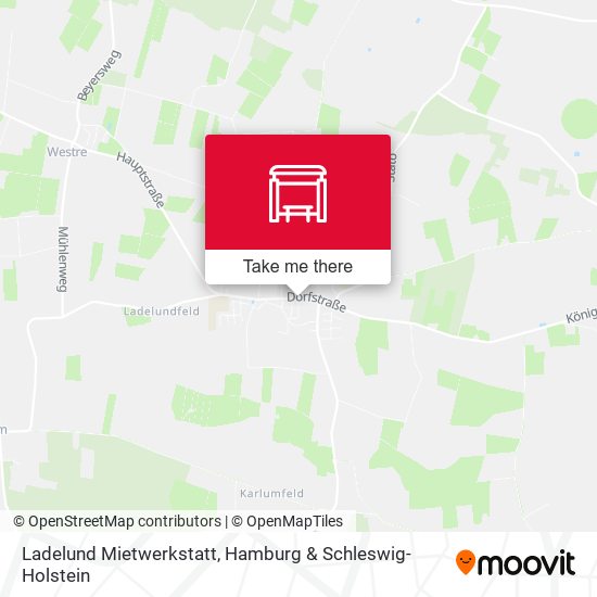 Ladelund Mietwerkstatt map