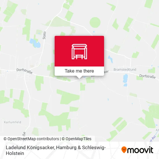 Карта Ladelund Königsacker