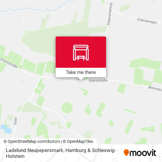 Карта Ladelund Neupepersmark