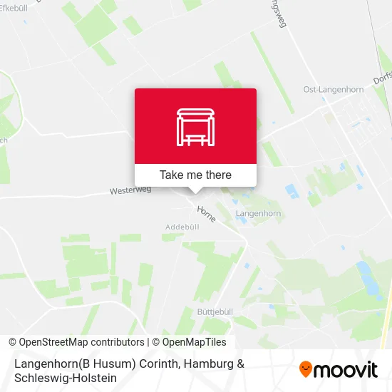 Карта Langenhorn(B Husum) Corinth