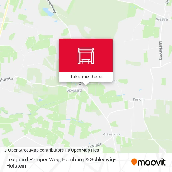 Карта Lexgaard Remper Weg