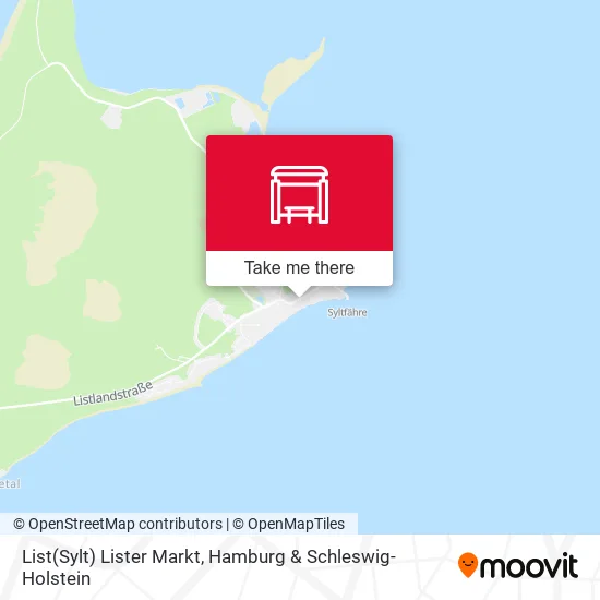 Карта List(Sylt) Lister Markt