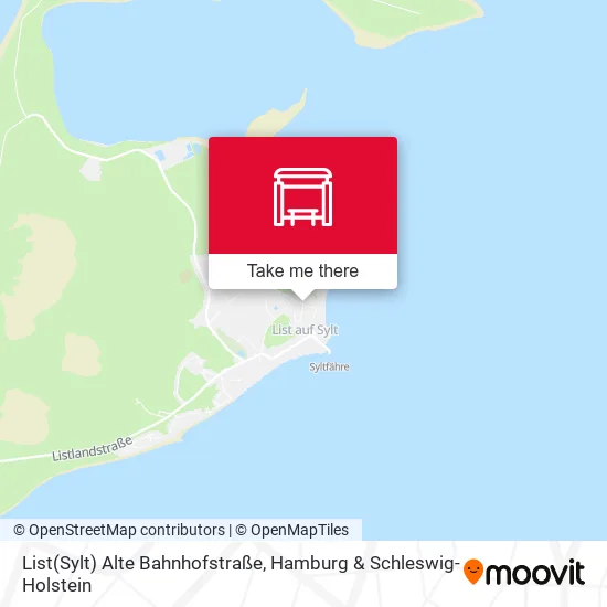 Карта List(Sylt) Alte Bahnhofstraße