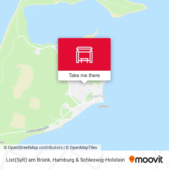 Карта List(Sylt) am Brünk