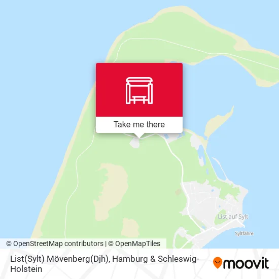 Карта List(Sylt) Mövenberg(Djh)