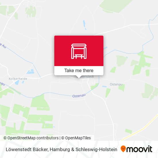 Löwenstedt Bäcker map