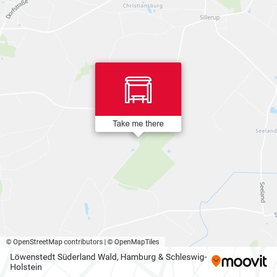 Löwenstedt Süderland Wald map