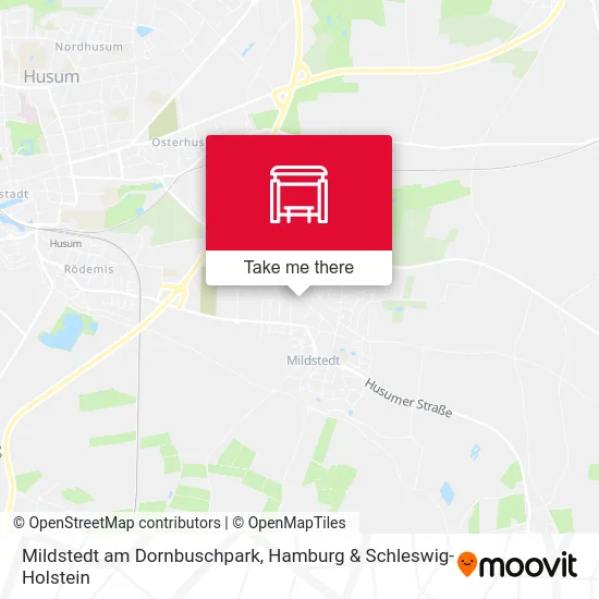 Карта Mildstedt am Dornbuschpark