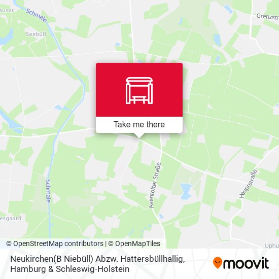 Neukirchen(B Niebüll) Abzw. Hattersbüllhallig map