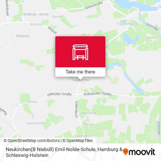 Neukirchen(B Niebüll) Emil-Nolde-Schule map