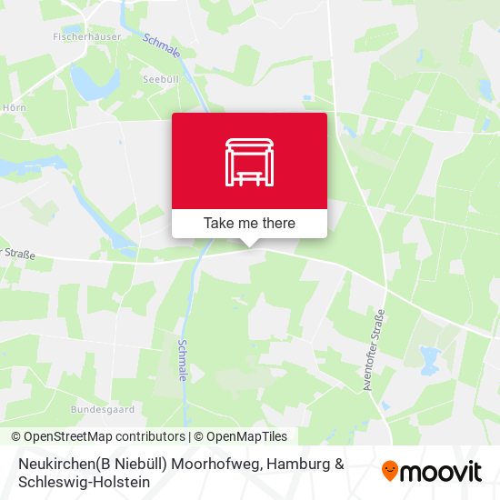Neukirchen(B Niebüll) Moorhofweg map