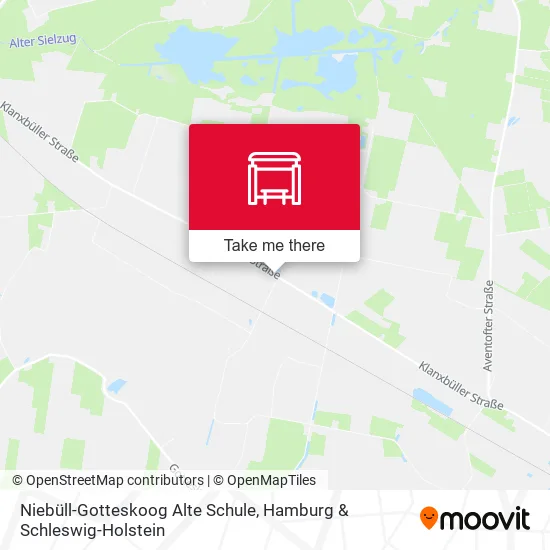 Карта Niebüll-Gotteskoog Alte Schule