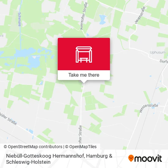 Карта Niebüll-Gotteskoog Hermannshof