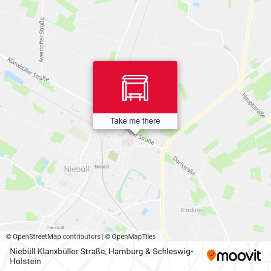 Niebüll Klanxbüller Straße map