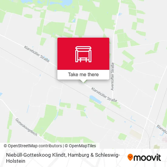 Карта Niebüll-Gotteskoog Klindt