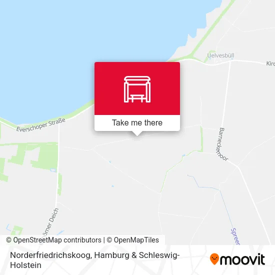 Карта Norderfriedrichskoog