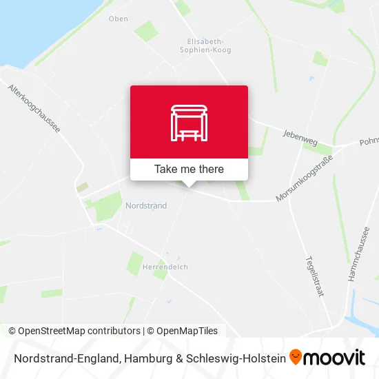 Карта Nordstrand-England