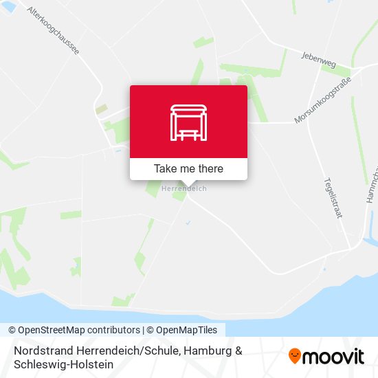 Nordstrand Herrendeich/Schule map