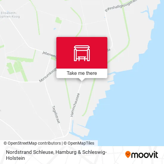 Карта Nordstrand Schleuse