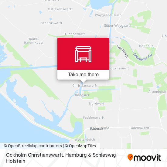 Ockholm Christianswarft map