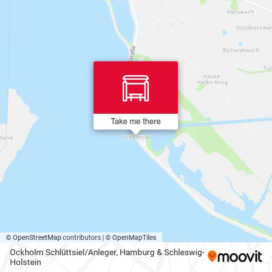 Карта Ockholm Schlüttsiel/Anleger