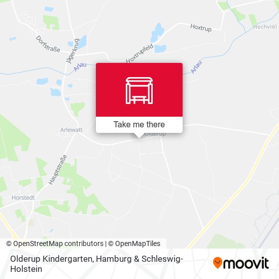 Olderup Kindergarten map