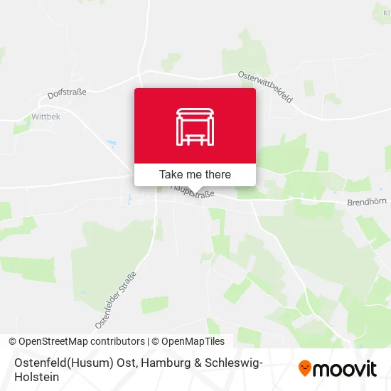 Карта Ostenfeld(Husum) Ost
