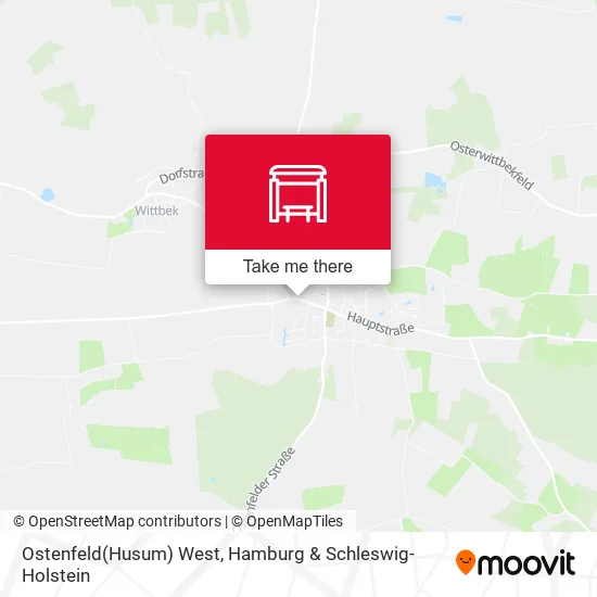 Карта Ostenfeld(Husum) West