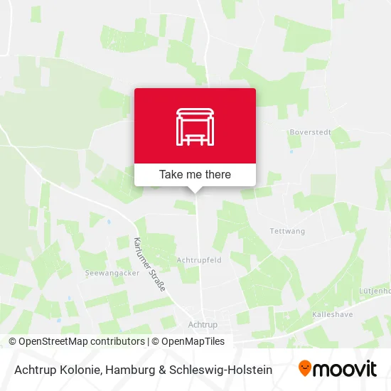 Карта Achtrup Kolonie