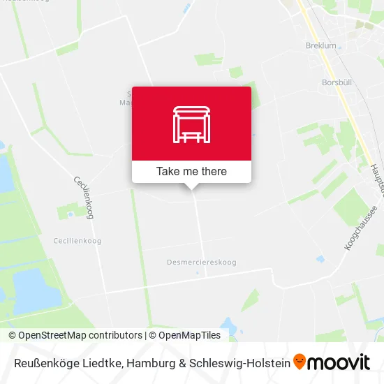 Карта Reußenköge Liedtke