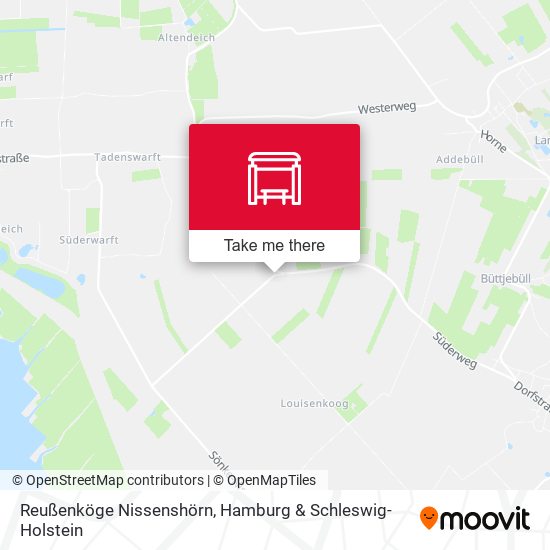 Reußenköge Nissenshörn map