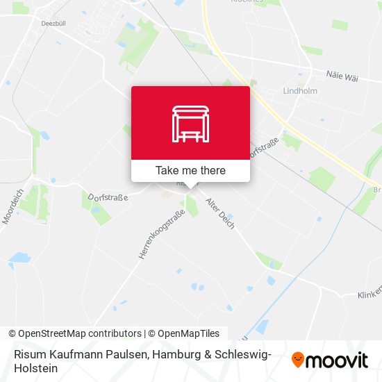 Risum Kaufmann Paulsen map