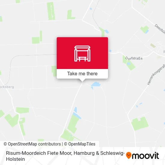 Risum-Moordeich Fiete Moor map