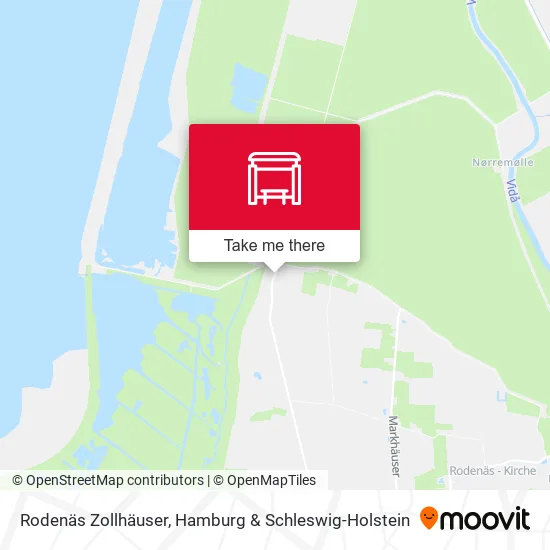 Карта Rodenäs Zollhäuser