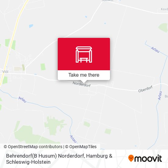 Behrendorf(B Husum) Norderdorf map