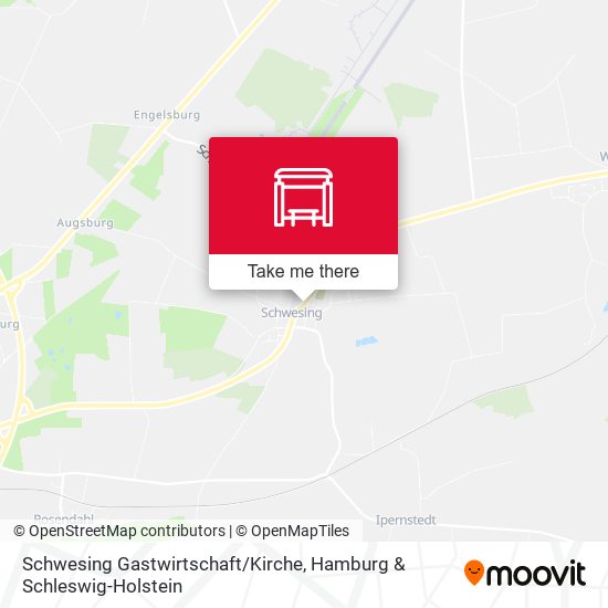 Schwesing Gastwirtschaft / Kirche map