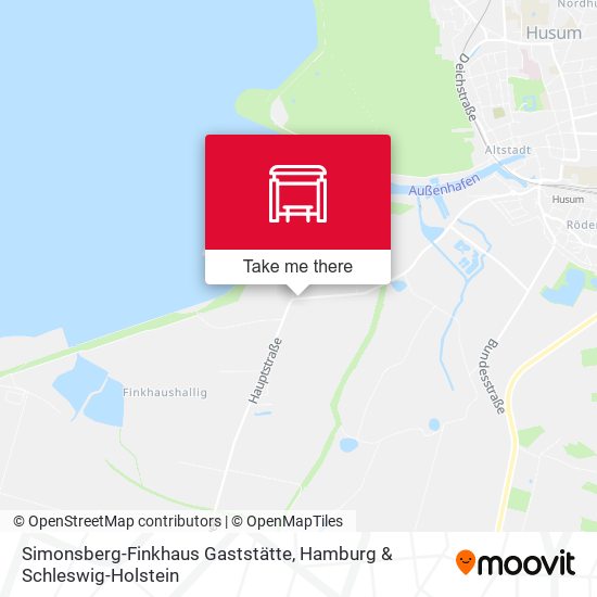 Simonsberg-Finkhaus Gaststätte map