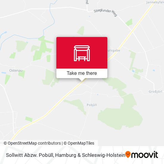 Sollwitt Abzw. Pobüll map