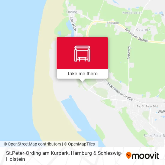 Карта St.Peter-Ording am Kurpark