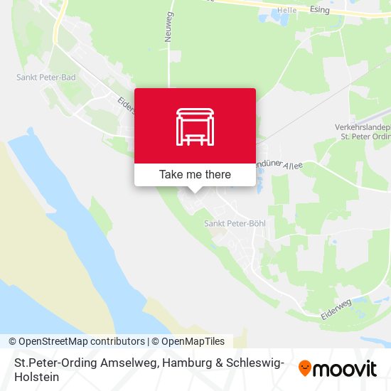 St.Peter-Ording Amselweg map