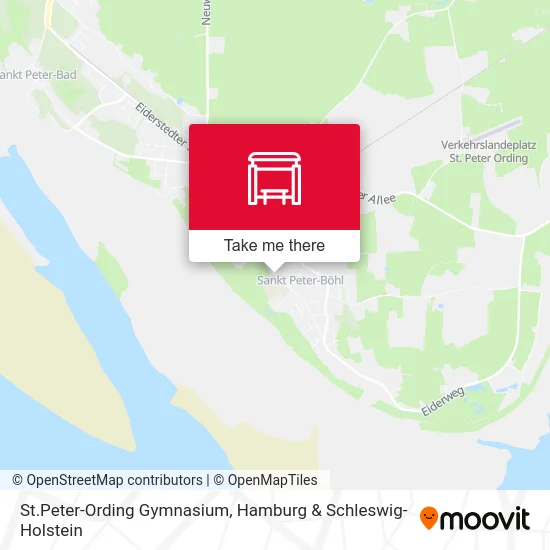 Карта St.Peter-Ording Gymnasium