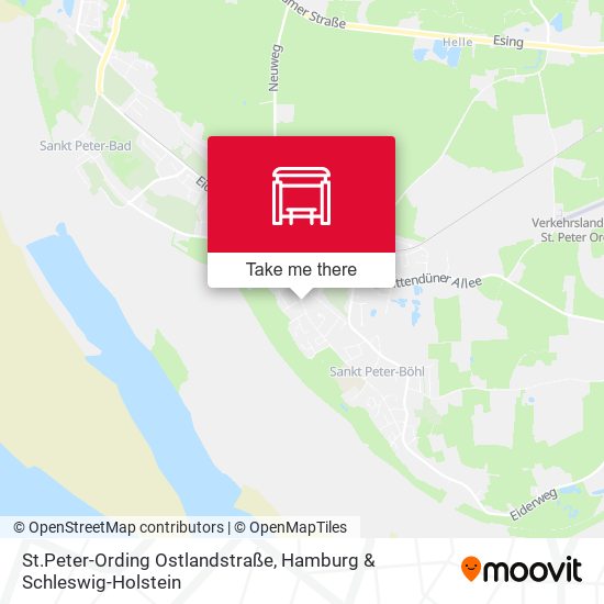 St.Peter-Ording Ostlandstraße map