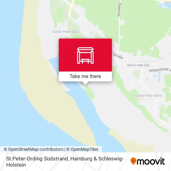 Карта St.Peter-Ording Südstrand