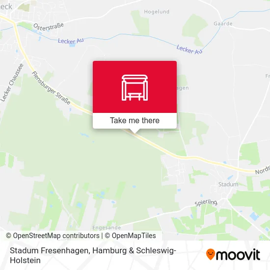 Карта Stadum Fresenhagen