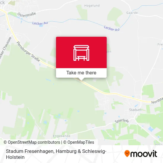Карта Stadum Fresenhagen