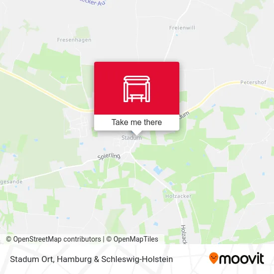 Карта Stadum Ort